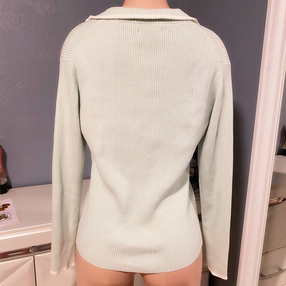 IZOD Ribbed Pastel Sweater - Picture 5 of 7
